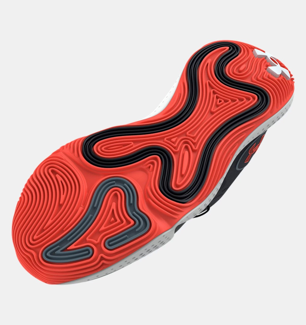 Кросівки Under Armour UA Spawn 5 Black/Orange 3026285-001