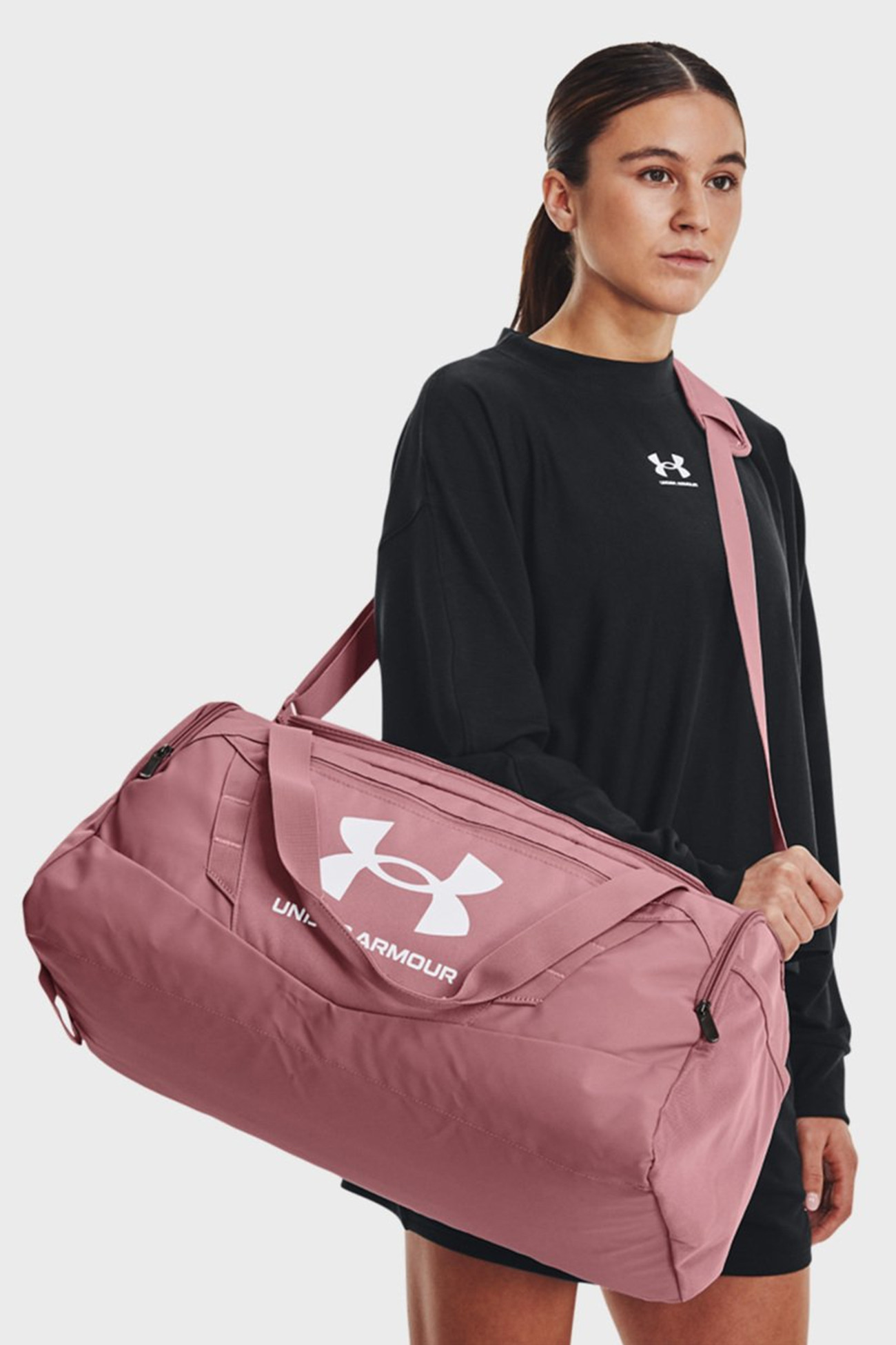 Сумка UA Undeniable 5.0 Duffle MD 58L рожевий Уні 62х29х30 см 1369223-697
