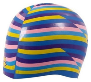Шапочка для плавання Arena PRINT 2 синій, фіолетовий, рожевий, помаранчевий Уні OFSM 1E368-271