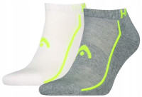 Шкарпетки Head ALL SPORTS PERFORMANCE SNEAKER 2P сірий, білий Чол 39-42 701229023-004