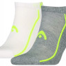 Шкарпетки Head ALL SPORTS PERFORMANCE SNEAKER 2P сірий, білий Чол 39-42 701229023-004