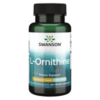 Капсули L-Ornithine 500mg - 60veg caps 100-61-9375788-20