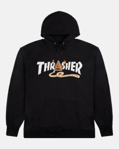 Худі Thrasher THR X TOY MACHINE PYRAMID 145591-BLA