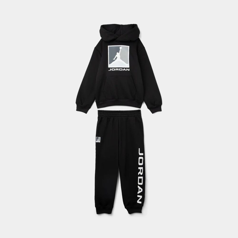 Костюм спортивний Jordan Children's Essential Fleece Baseline HD Set / Black 85F107-023