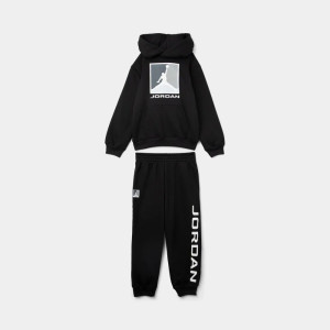 Костюм спортивний Jordan Children's Essential Fleece Baseline HD Set / Black 85F107-023