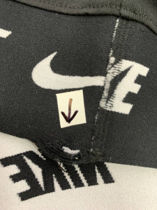 Майка Nike W NSW CROP TAPE TOP(Клас А) DQ9315-010-R