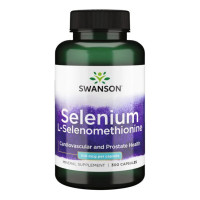 Капсули Selenium L-Selenomethionine 100mcg - 300cap 100-97-0313414-20