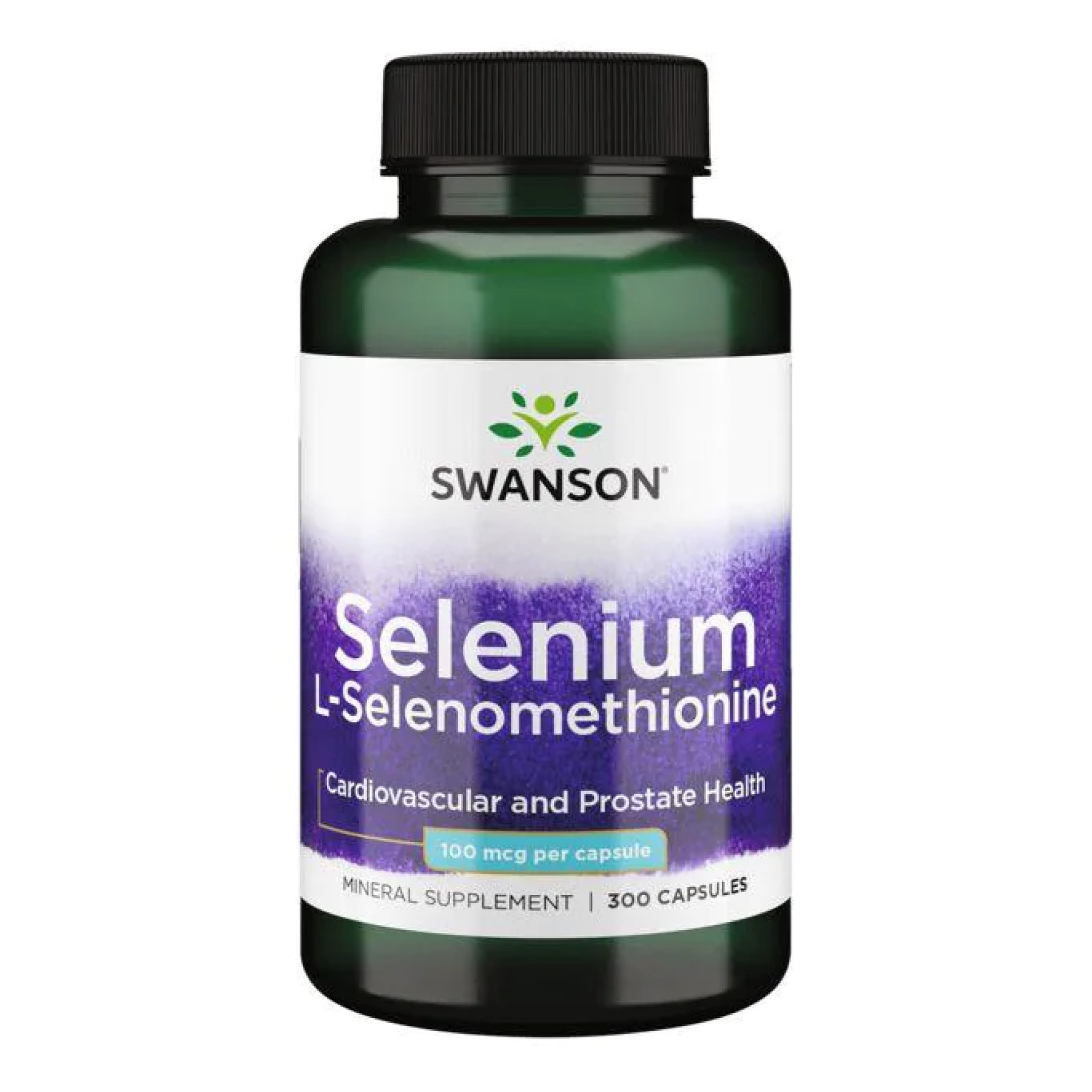 Капсули Selenium L-Selenomethionine 100mcg - 300cap 100-97-0313414-20
