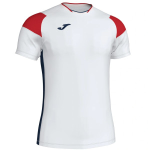 Футболка Joma CREW III 101269.206 біло-червоно-темно-синя 101269.206