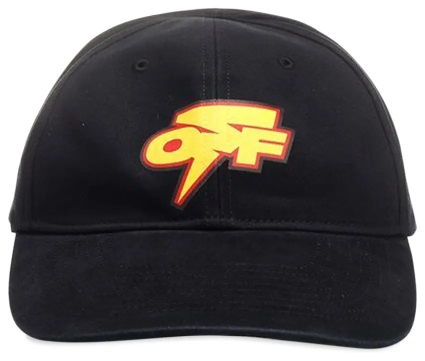 Бейсболка OFF-WHITE Thunder Baseball Cap OMLB041F22FAB0071018