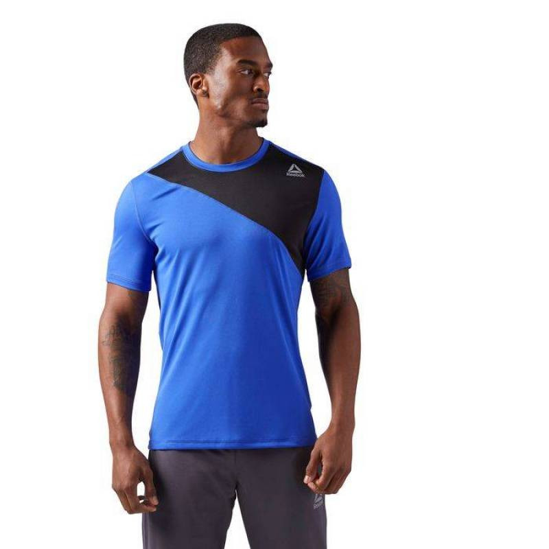 Футболка чоловіча Reebok Wor Tech Top Blue D94311