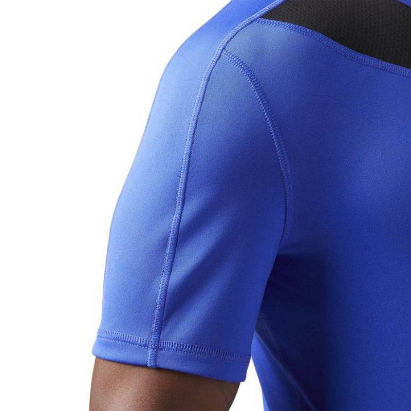 Футболка чоловіча Reebok Wor Tech Top Blue D94311