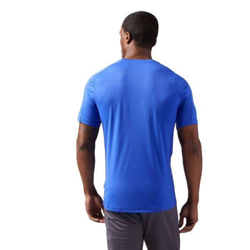 Футболка чоловіча Reebok Wor Tech Top Blue D94311