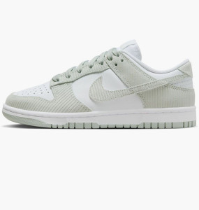 Кросівки Nike Dunk Low Light Silver Corduroy (W) FN7658-100