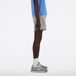 Шорти чоловічі New Balance Heathertech Grey MS41073AGT L MS41073AGT