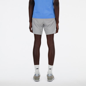 Шорти чоловічі New Balance Heathertech Grey MS41073AGT L MS41073AGT