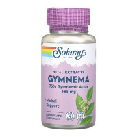 Капсули Solaray Gymnema 385mg - 60 vcaps 2023-10-6781