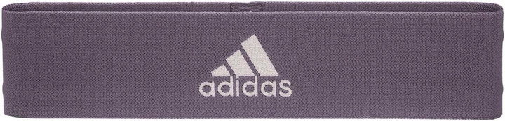 Еспандер петля Adidas Resistance Band Medium фіолетовий Уні 70х7,6х0,5 ADTB-10704PL