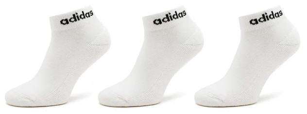 Шкарпетки Adidas C LIN ANKLE 3P білий Уні S (37-39) HT3457