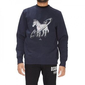 Кофта Ref fit sweatshirt zebra-print M2R-027R-HP3176
