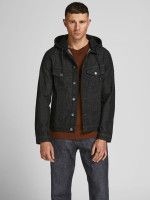 Куртка джинсова JJIALVIN JJJACKET AKM 252 12190866-Black Denim Jack&Jones L Чорний 12190866-Black Denim