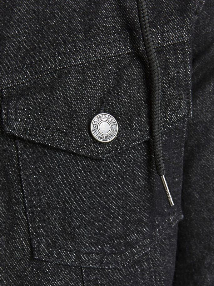 Куртка джинсова JJIALVIN JJJACKET AKM 252 12190866-Black Denim Jack&Jones L Чорний 12190866-Black Denim