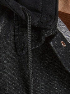 Куртка джинсова JJIALVIN JJJACKET AKM 252 12190866-Black Denim Jack&Jones L Чорний 12190866-BLACK DENIM