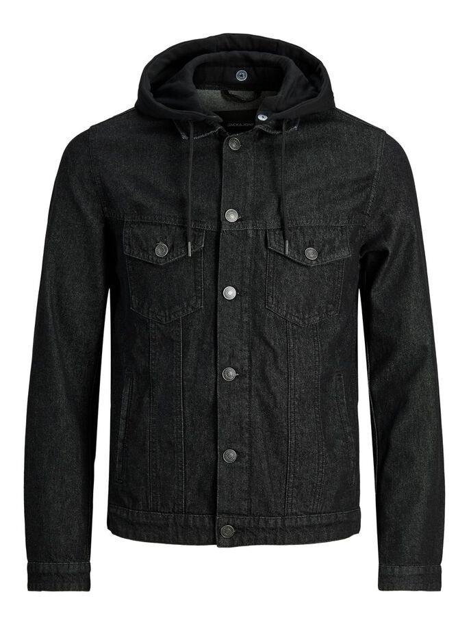 Куртка джинсова JJIALVIN JJJACKET AKM 252 12190866-Black Denim Jack&Jones L Чорний 12190866-Black Denim