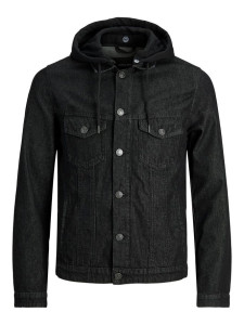 Куртка джинсова JJIALVIN JJJACKET AKM 252 12190866-Black Denim Jack&Jones L Чорний 12190866-BLACK DENIM