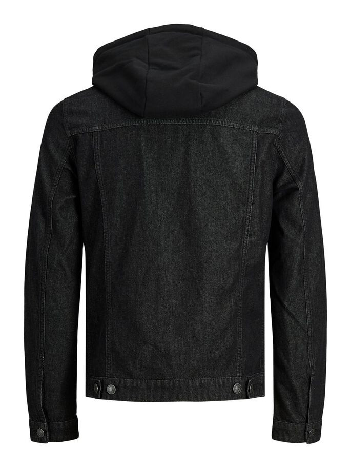 Куртка джинсова JJIALVIN JJJACKET AKM 252 12190866-Black Denim Jack&Jones L Чорний 12190866-Black Denim