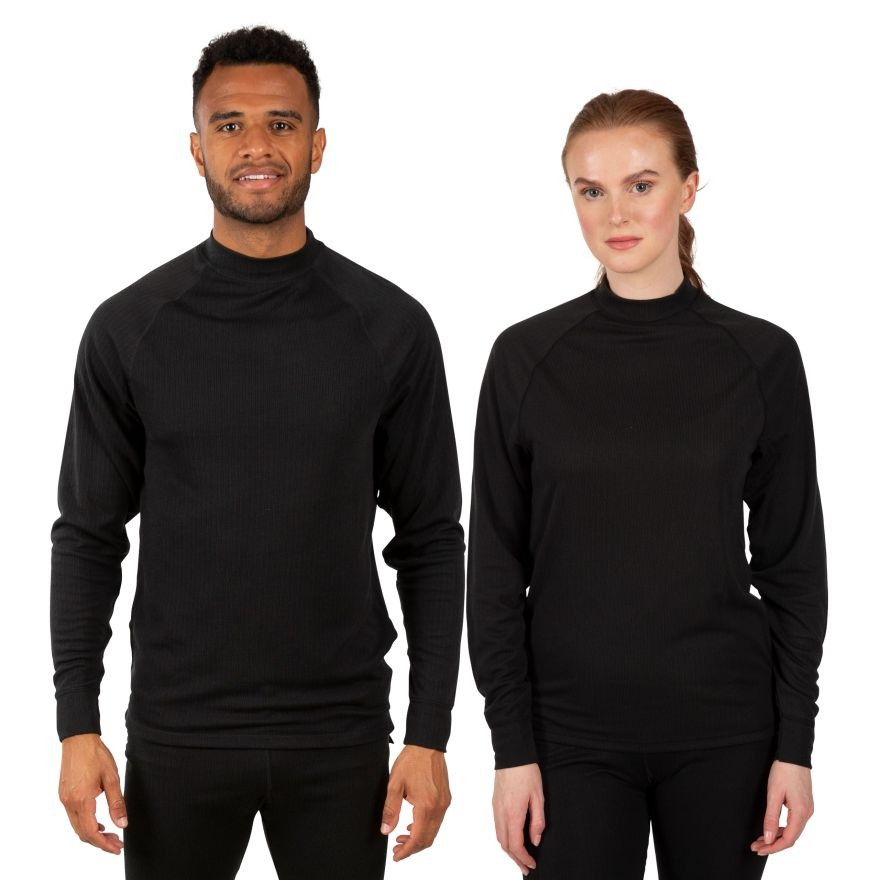 Термофутболка FLEX360 - ADULTS BASE LAYER TOP UABLTPI20001-Black Trespass L Чорний UABLTPI20001-Black