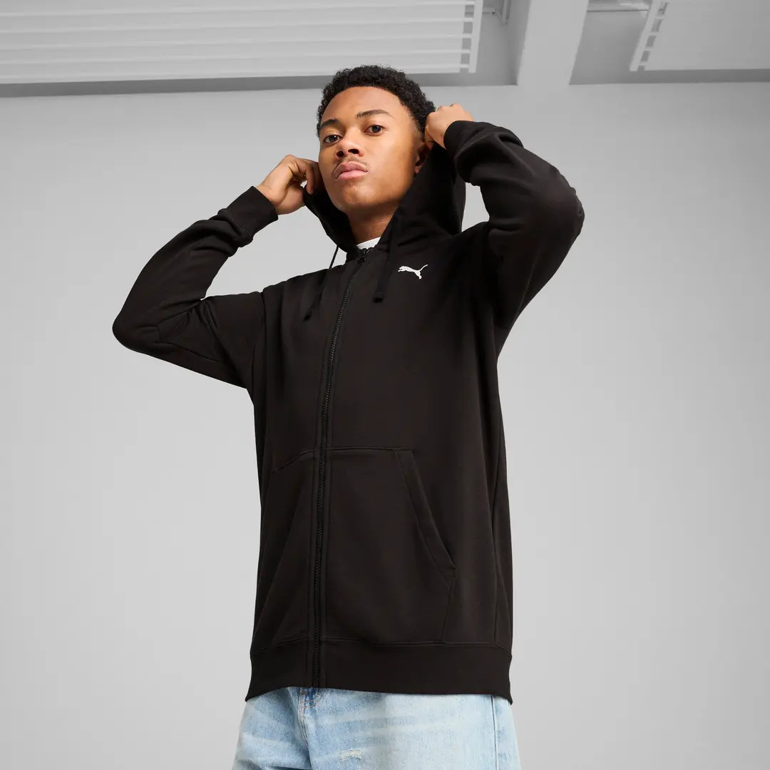 Худі ESS Full-Zip Hoodie 68259201 Puma L Чорний 68259201