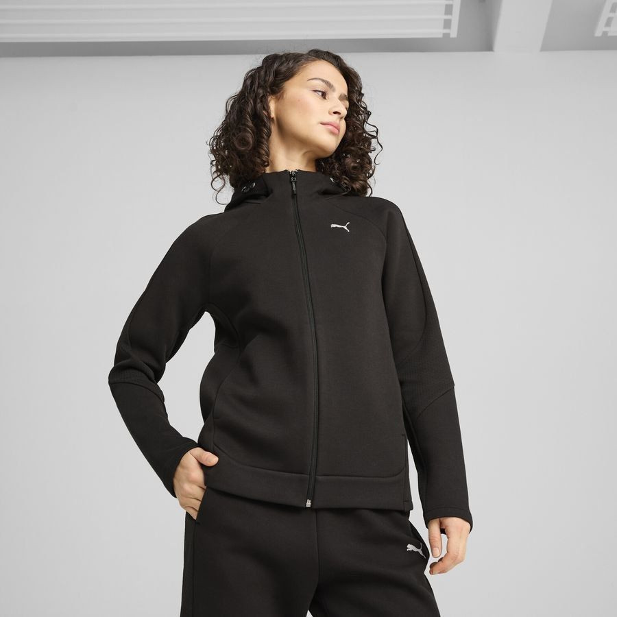 Толстовка EVOSTRIPE Full-Zip Hoodie 68505001 Puma L Чорний 68505001