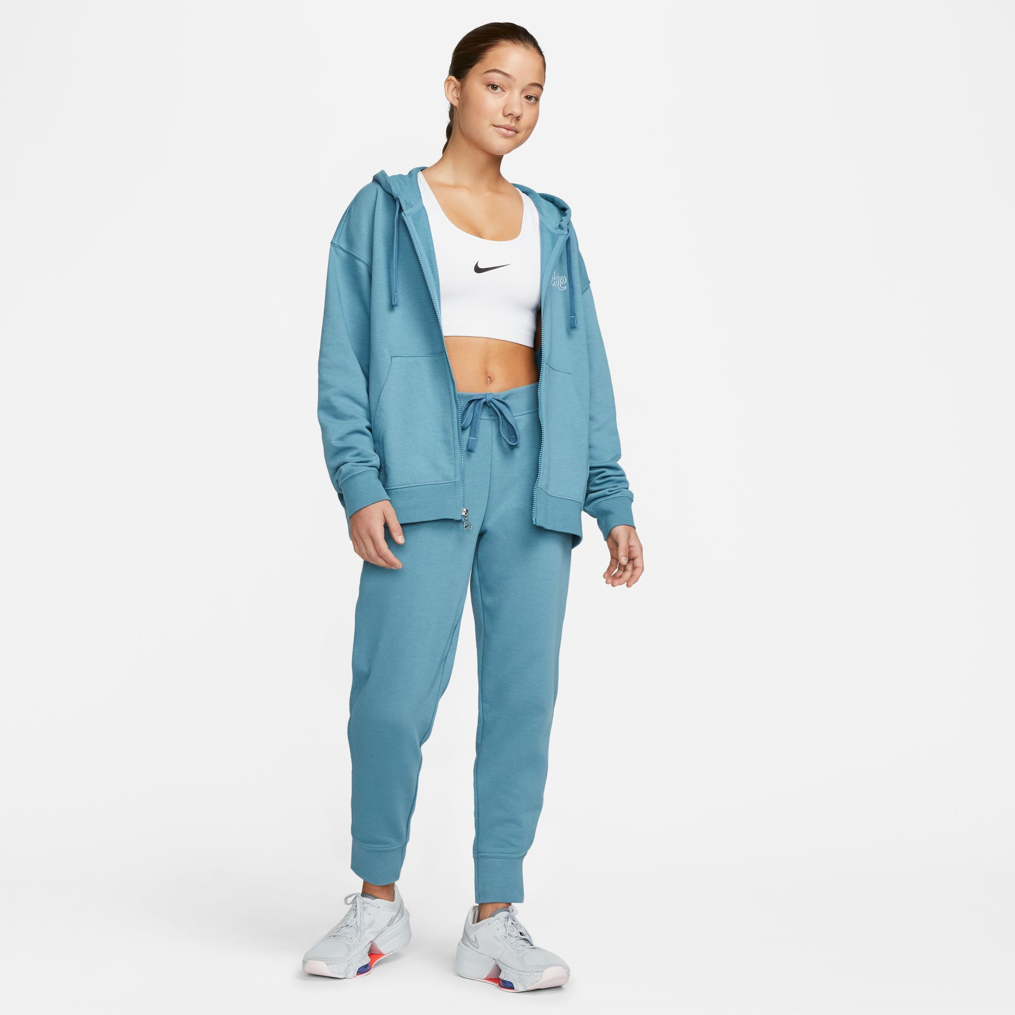 Штани жіночі Nike Dri-Fit Get Fit Light Blue Cu5495-440 CU5495-440