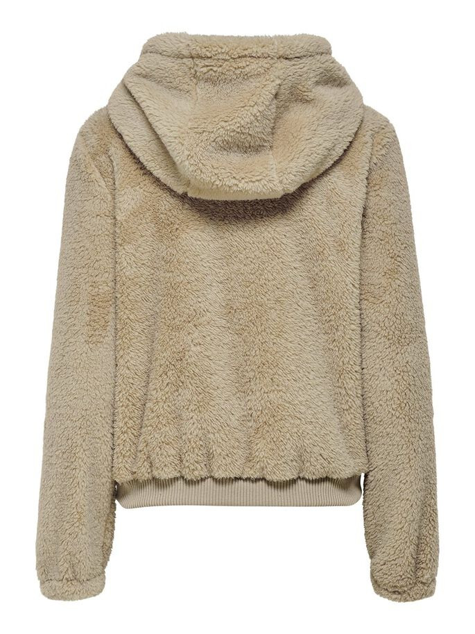 Куртка ONLANNA CONTACT SHERPA JACKET OTW 15183166-Cuban Sand ONLY S Бежевий 15183166-Cuban Sand