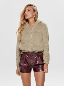 Куртка ONLANNA CONTACT SHERPA JACKET OTW 15183166-Cuban Sand ONLY S Бежевий 15183166-CUBAN SAND