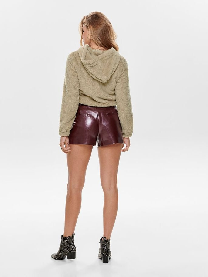 Куртка ONLANNA CONTACT SHERPA JACKET OTW 15183166-Cuban Sand ONLY S Бежевий 15183166-Cuban Sand