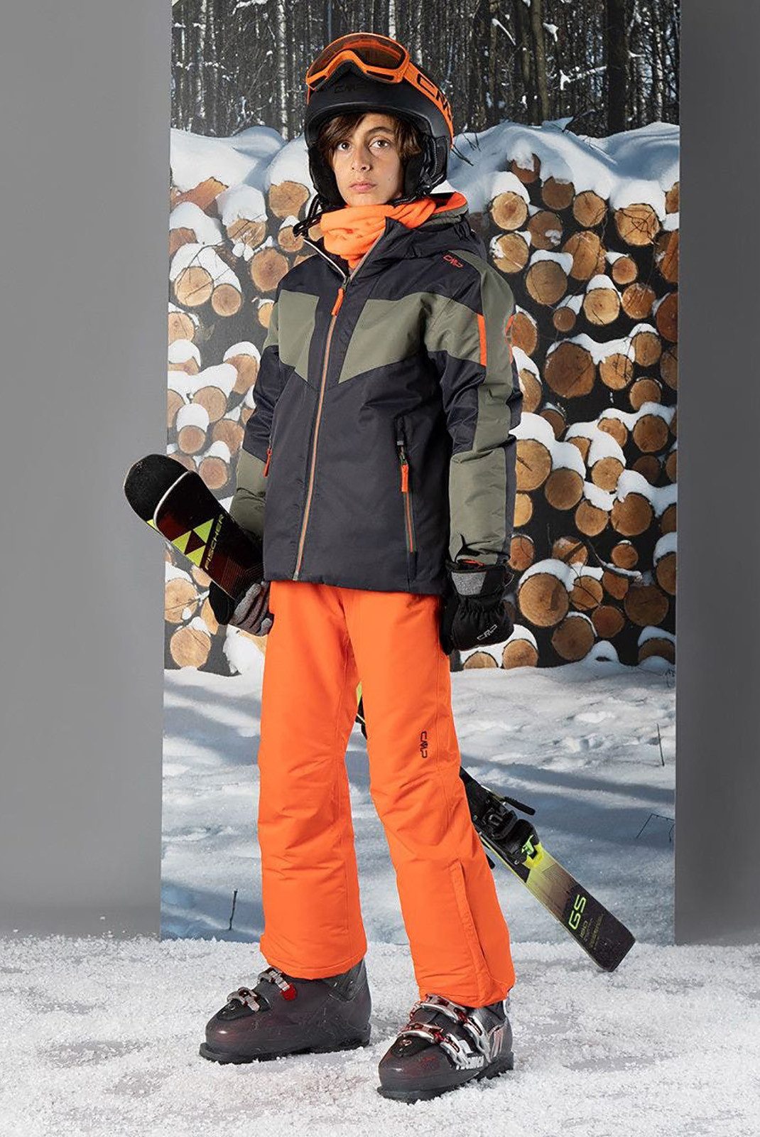 Костюм лижний CMP KID SET JACKET AND PANT 33W0024-U423