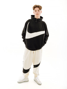 Кофта Nike m swoosh flc hz hoodie DX0566-013