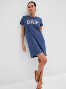 Сукня V-SS ME GAP LOGO DRESS 554693-02 GAP S Синій 554693-02