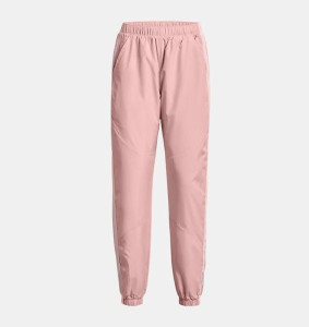 Штани спортивні UA Rush Woven Pant 1369846-673 Under Armour L Розовий 1369846-673