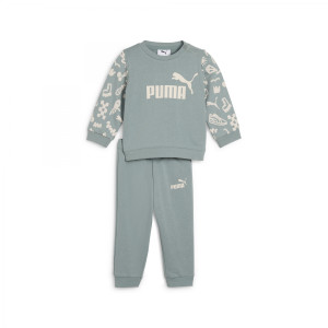 Костюм спортивний дитячий SANDY ADVENTURES Crew Set 68628430 Puma 104 Зелений 68628430