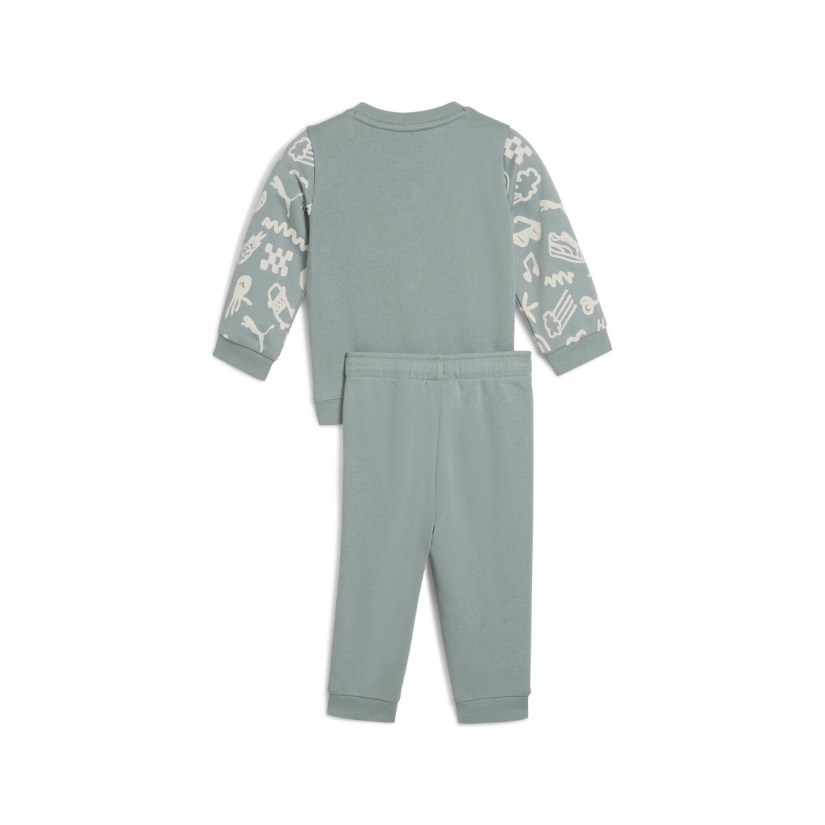 Костюм спортивний дитячий SANDY ADVENTURES Crew Set 68628430 Puma 104 Зелений 68628430