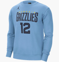 Худі чоловіче Nike Mem Nk Flc Crew Light Blue DZ0610-422