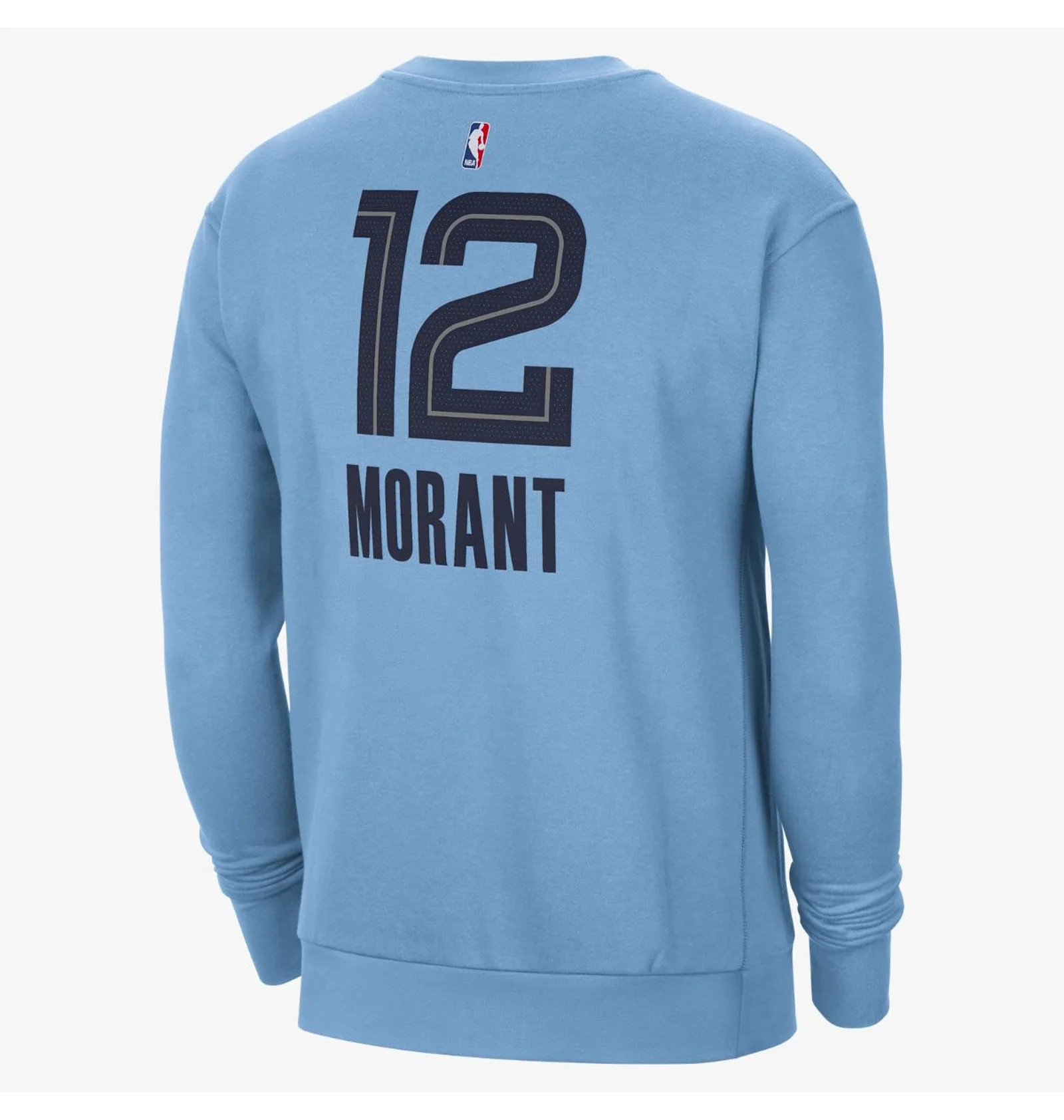 Худі чоловіче Nike Mem Nk Flc Crew Light Blue DZ0610-422