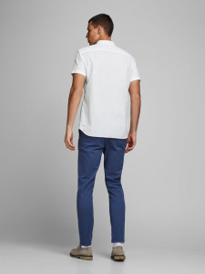 Сорочка JJESUMMER SHIRT SlimFIT 12163857 White Jack&Jones M Білий 12163857WHITE