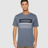 Футболка JJTRAVIS TEE SS CREW NECK 12221009-Flint Stone Jack&Jones L Синій 12221009-FLINT STONE