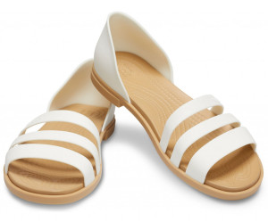 Сандалі TULUM OPEN FLAT W 206109-1CQ CROCS W7 (37-38) Білий 206109-1CQ