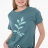 Футболка T-SHIRT WITH A PRINT 1040544-10697 Tom Tailor L Зелений 1040544-10697