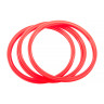 Кільця спортивні 12 шт (Червоні) AVK3-610